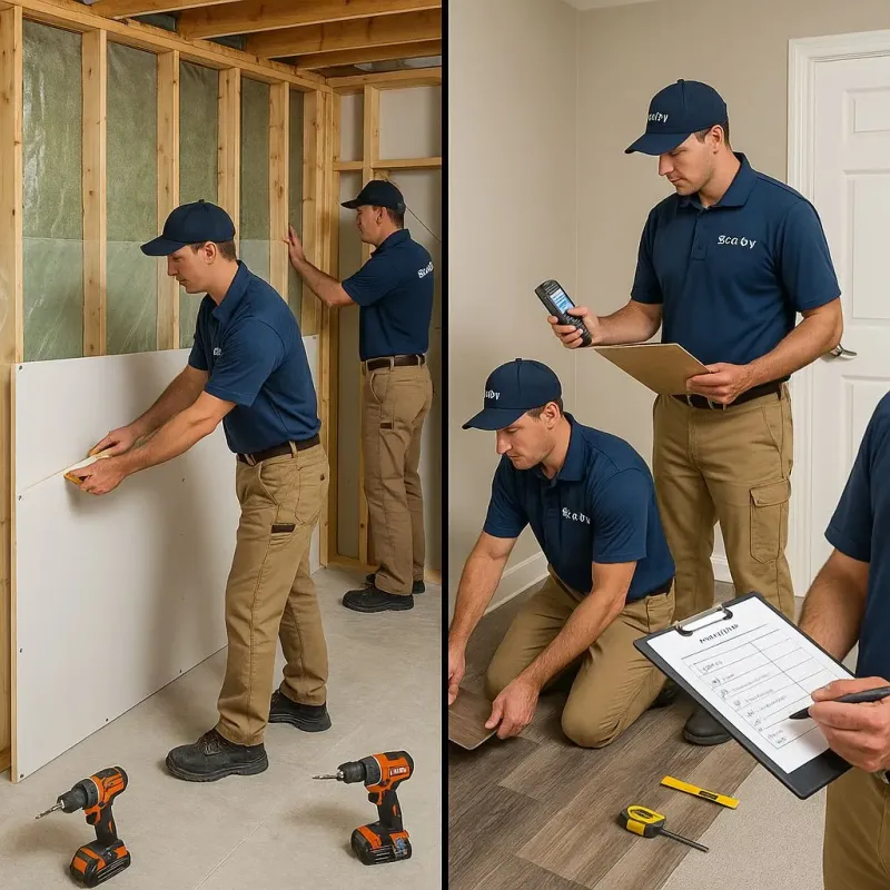 Repairs and Reconstruction process in Maeser, UT